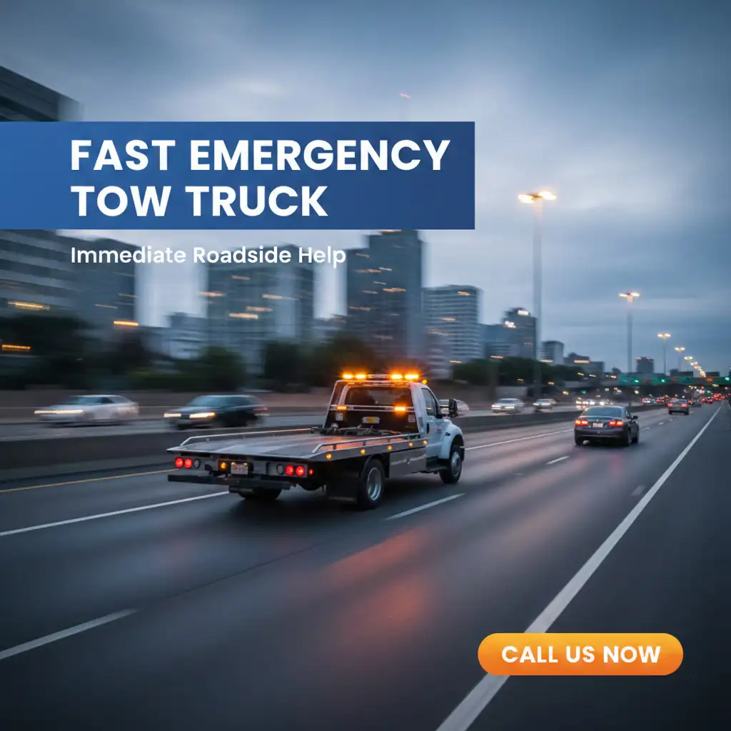 Emergency Towing 7 tire blowout on the highway — complete overview